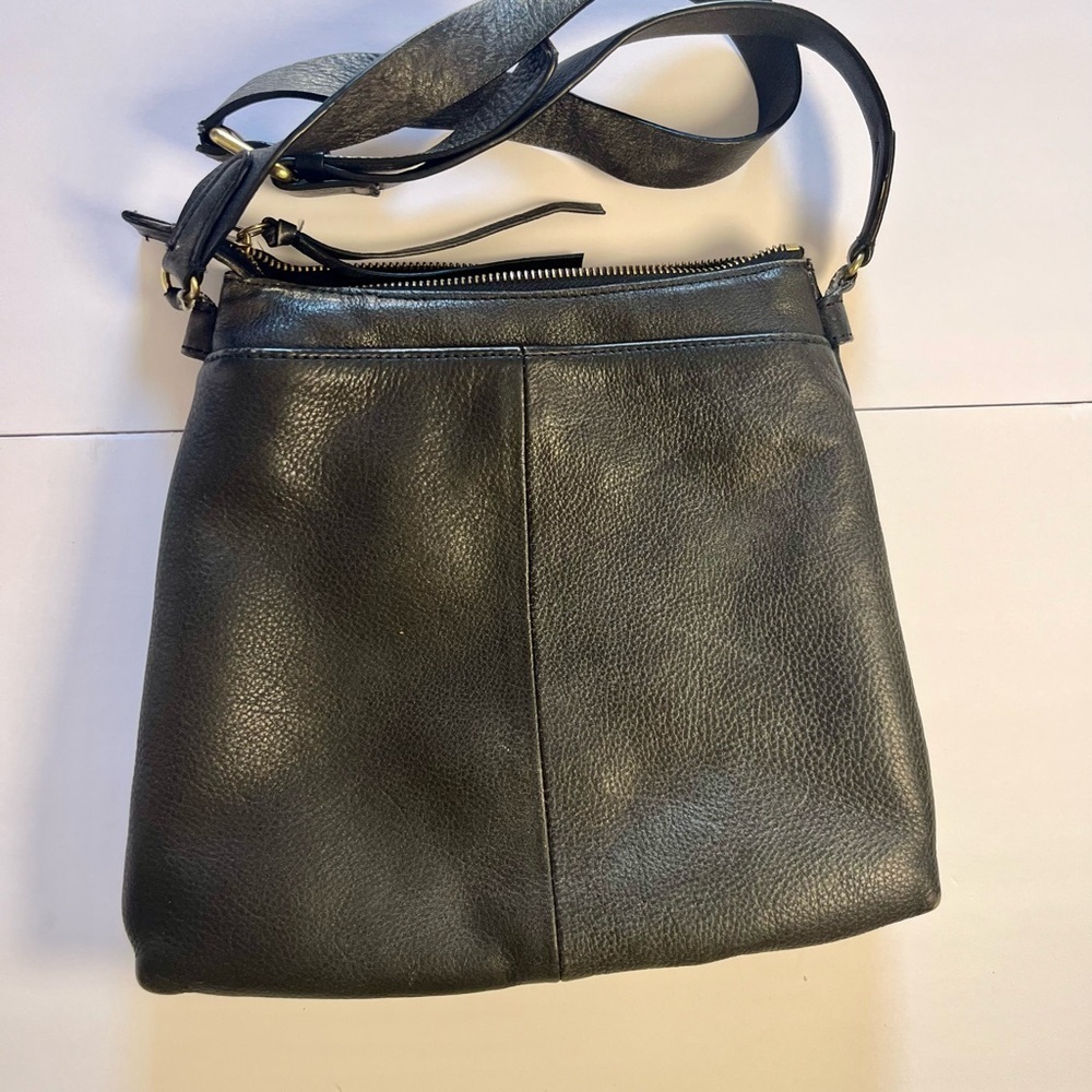 Lucky brand cross body bag black